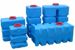 Пластиковые кубические емкости для воды